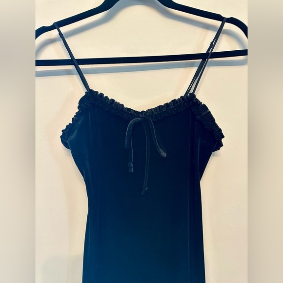 Urban Outfitters Sexy Soft Black Mini Dress Small - Picture 3 of 5